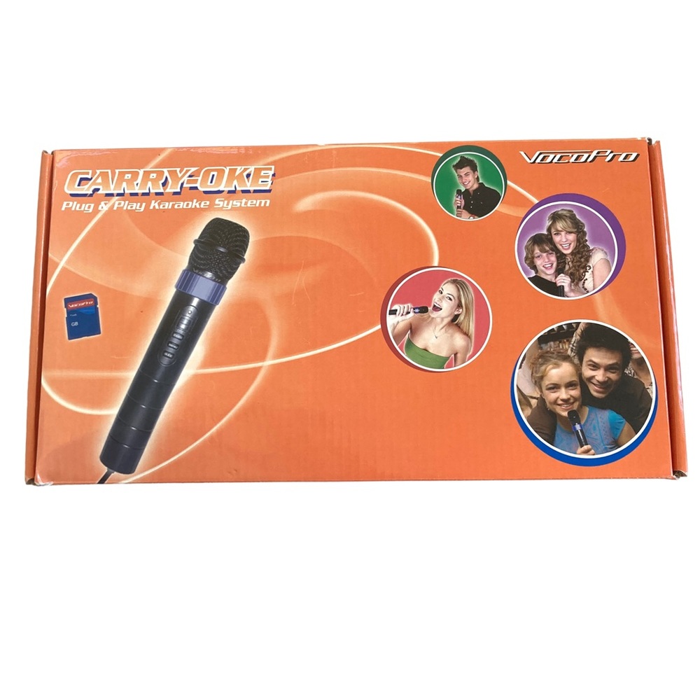 Carry-oke plug & play karaoke system NIB never used by VocoPro